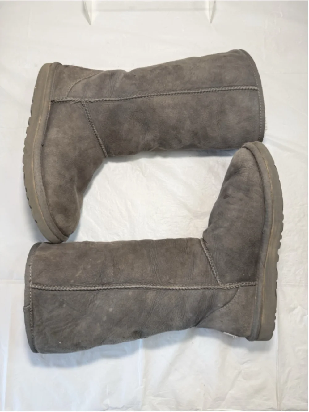 Ugg Australia 5815 Classic Tall Suede Sherling Leather Boots Size 7